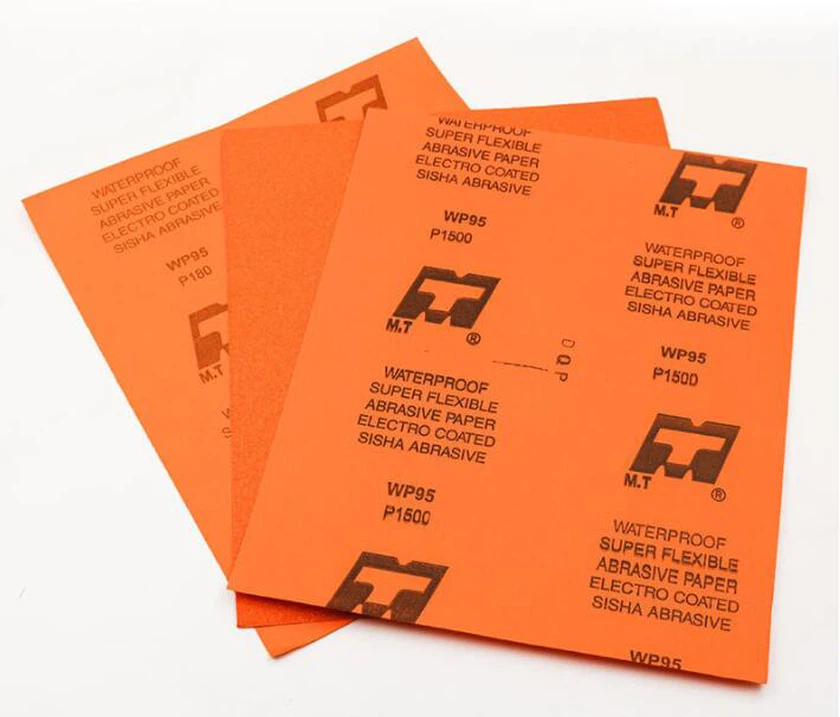Wet Dry Carborundum Sandpaper WP95 120 02 Wet Dry Carborundum Sandpaper WP95 120 02