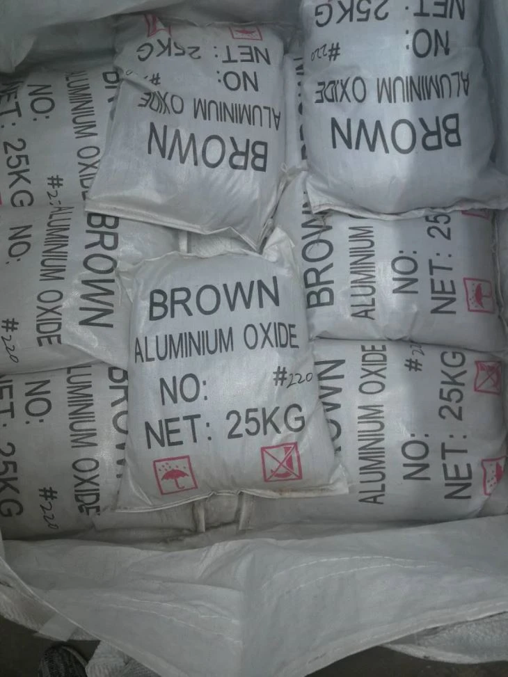 Brown fused aluminium oxide