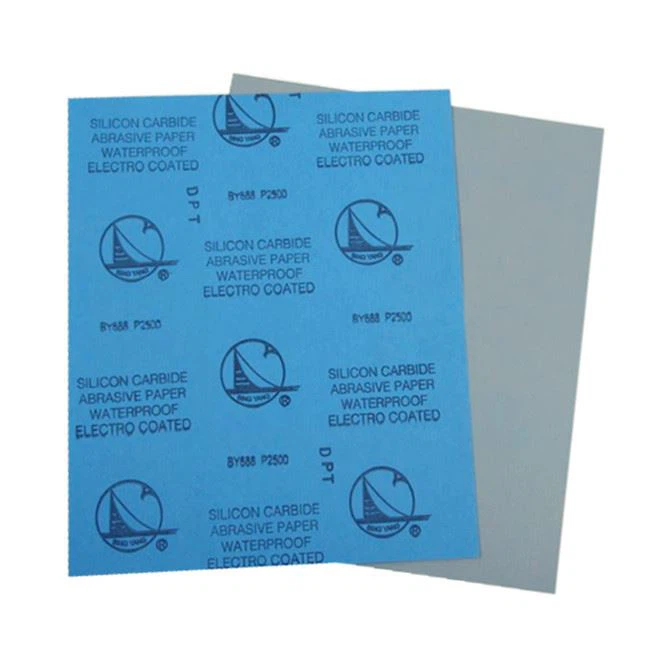 Industrial abrasive paper silicon carbide sheets
